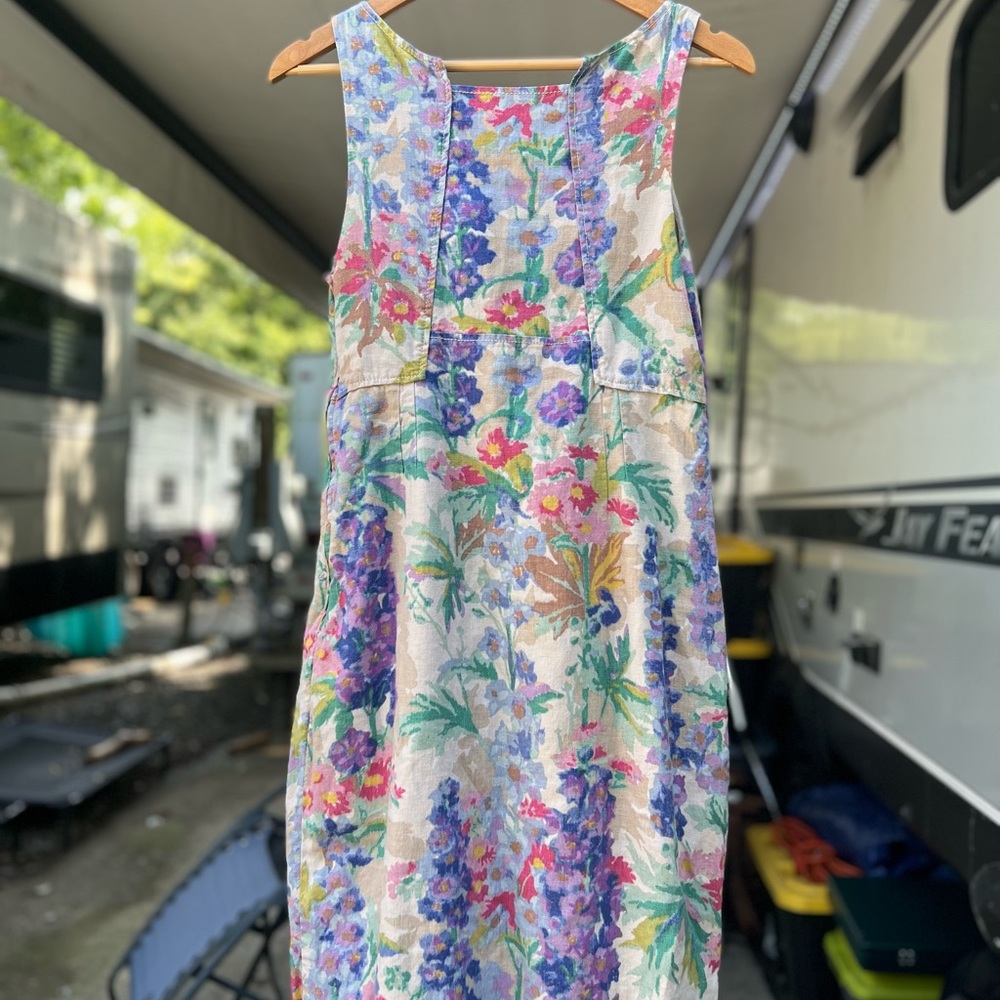 EDME & ESYLLTE for ANTHROPOLOGIE Floral Dress - Picture 8 of 16